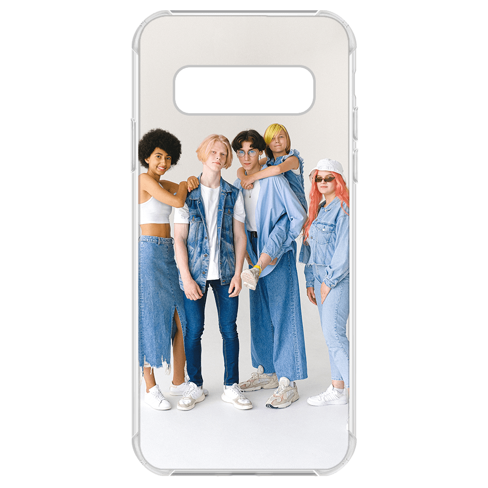 Samsung S10 Plus Picture Case - Clear Bumper